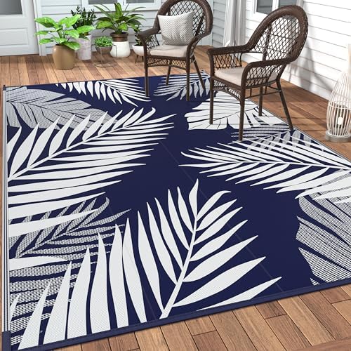 GENIMO Outdoor Rug, Waterproof Plastic Rugs by GENIMO