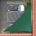 Royal Shade 21' x 22' x 30.4' Green Triangle Sun Shade Sail by RoyalShade