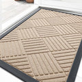 OLANLY Front Door Mat Outside Entrance 33x21, Waterproof Heavy-Duty Doormat by OLANLY