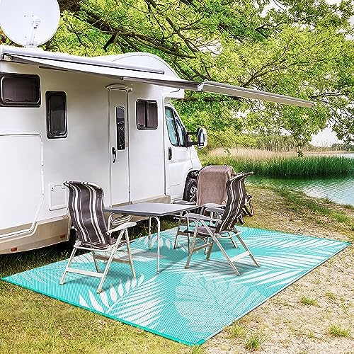 GENIMO Outdoor Rug, Waterproof Plastic Rugs - Image 5