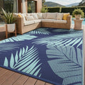 GENIMO Outdoor Rug, Waterproof Plastic Rugs by GENIMO