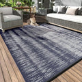 MontVoo Outdoor Rug Waterproof 9x18ft Outdoor Patio Rug Mat Reversible Plastic by MontVoo