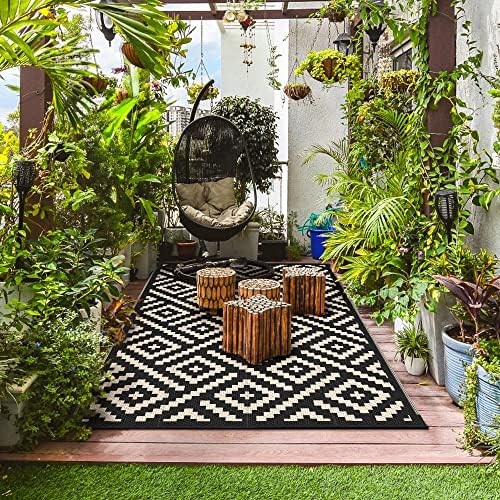 GENIMO Outdoor Rug, Waterproof Plastic Rugs - Image 3