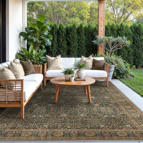 GENIMO 6x9 Outdoor Rug, Washable - Image 4