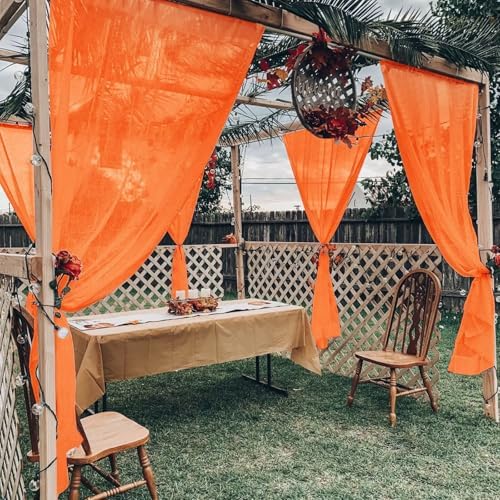 youleyar Sheer Outdoor Curtains - Image 2