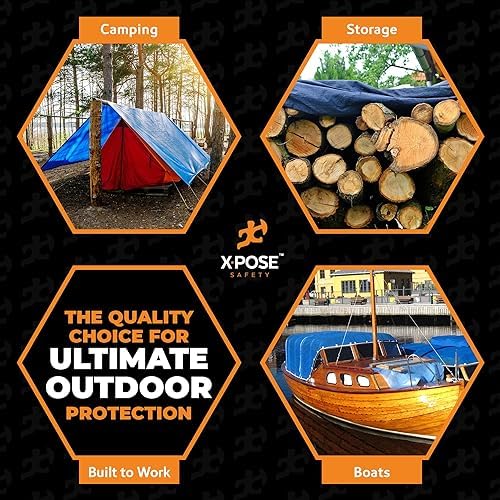 Better Blue Poly Tarp 15' x 20' - Image 2