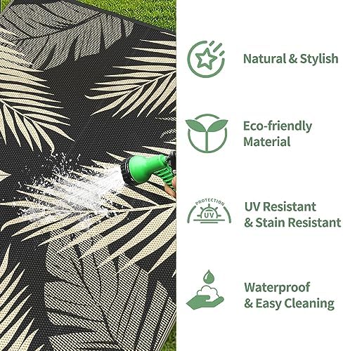 GENIMO Outdoor Rug, Waterproof Plastic Rugs - Image 6