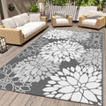 LuxStep Outdoor Rug Outdoor Plastic Straw Rug Patio Mat Large Area Rug Outdoor by LuxStep