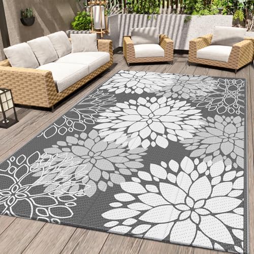 LuxStep Outdoor Rug Outdoor Plastic Straw Rug Patio Mat Large Area Rug Outdoor by LuxStep