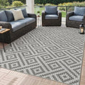 GENIMO Outdoor Rug, Waterproof Plastic Rugs by GENIMO