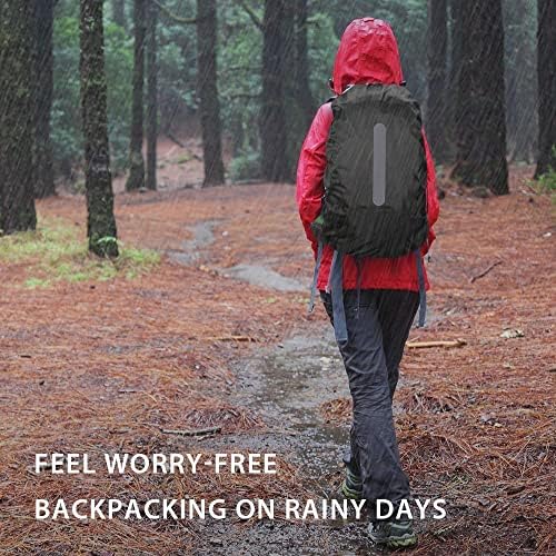 2 Pack Waterproof Rain Cover for Backpack, Backpack Rain Cover - Image 7