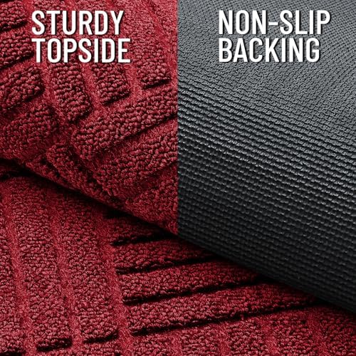 OLANLY Front Door Mat Outside Entrance 33x21, Waterproof Heavy-Duty Doormat - Image 4