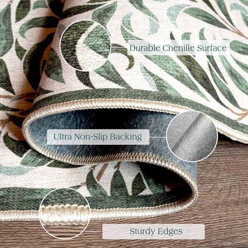3x5 Leaf Entry Rug - Image 3