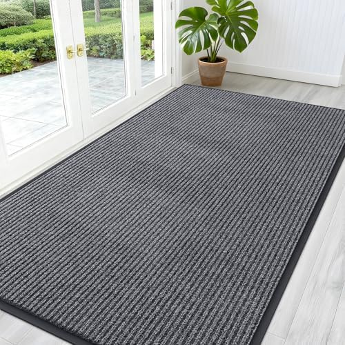 OLANLY Front Door Mat 59x30, Waterproof Heavy-Duty Indoor Outdoor Doormat by OLANLY