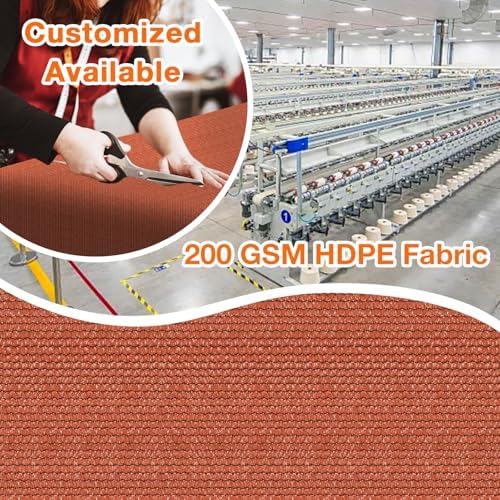 Artpuch 90% Sun Shade Cloth, 16 x 16 FT Pergola Shade Cover Canopy - Image 2