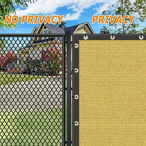 KANAGAWA 5ft x28ft Balcony Privacy Screen Fence, 90% Blockage Heavy Duty 175 - Image 4