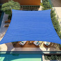 Shade&Beyond 7'X13' Sun Shade Sail Blue Rectangle by ShadeBeyond