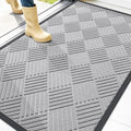 OLANLY Front Door Mat Outside Entrance 47x32, Waterproof Heavy-Duty Doormat by OLANLY