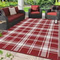 GENIMO Outdoor Rug, Waterproof Plastic Rugs by GENIMO