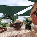 Patio Paradise 24' x 24' x 24' Sun Shade Sail Triangle Canopy Shade Cloth by Patio