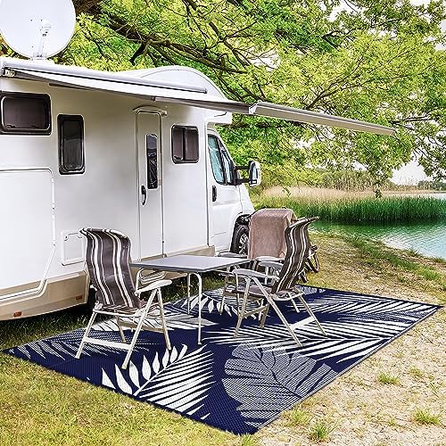 GENIMO Outdoor Rug, Waterproof Plastic Rugs - Image 5
