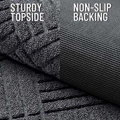 OLANLY Front Door Mat Outside Entrance 47x23, Waterproof Heavy-Duty Doormat - Image 4