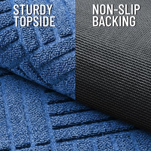 OLANLY Front Door Mat Outside Entrance 35x23, Waterproof Heavy-Duty Doormat - Image 4