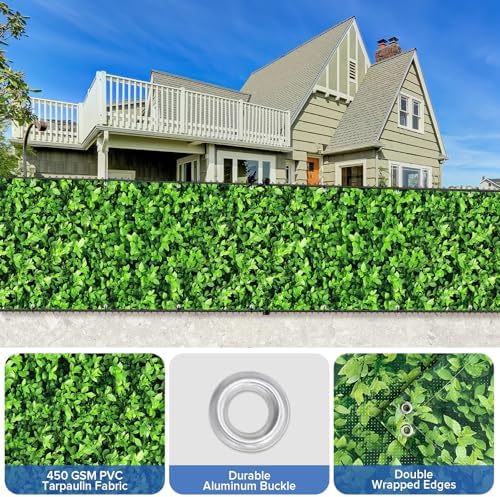 UPGRADE 3'x37'Customized PVC Privacy Fence Screen - Image 4