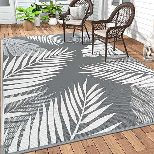 GENIMO Outdoor Rug, Waterproof Plastic Rugs by GENIMO