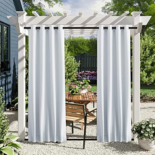 NICETOWN 2 Panels Outdoor Curtains by NICETOWN
